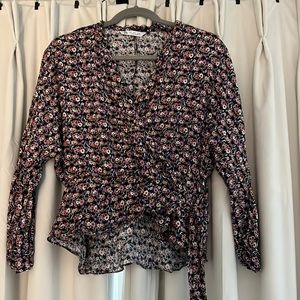 Zara floral top